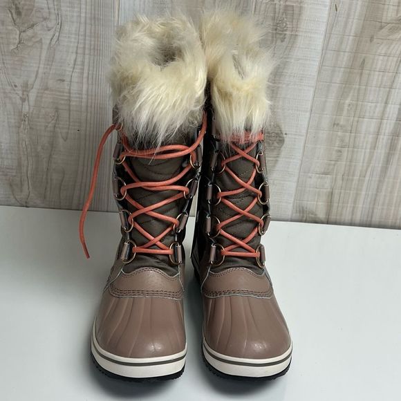 Sorel New Tofino II Winter Boot Omega Taupe Paradox Pink Women in Various Sizes - Picture 2 of 8